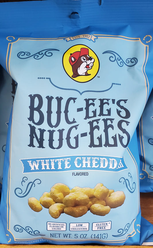 Buc-ee's White Cheddar Nug-ees 5oz