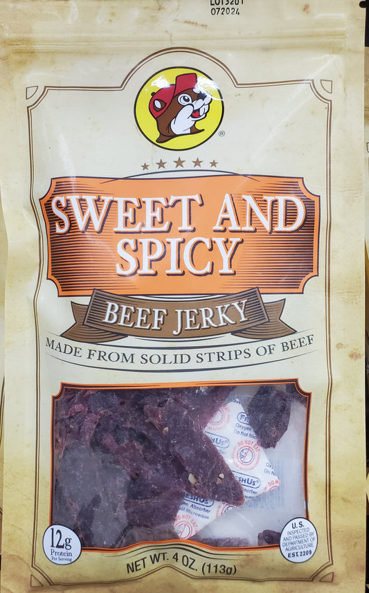 Buc-ee's Sweet and Spicy Beef Jerky