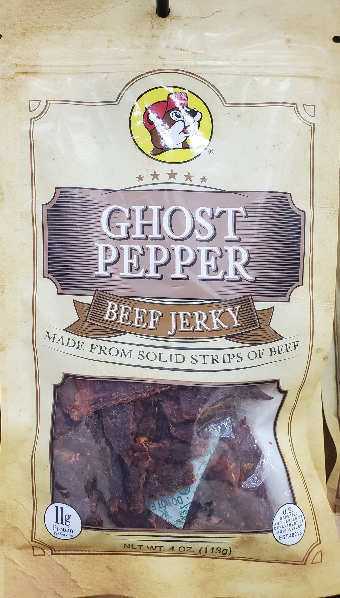 Buc-ee's Ghost Pepper Beef Jerky