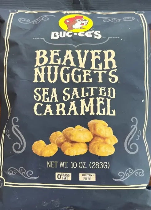 Buc-ee's Beaver nuts Sea Salted Caramel 10oz